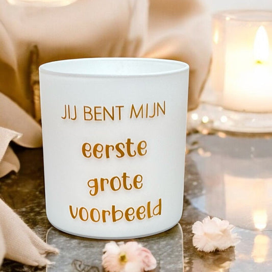 Louelle kaars | Eerste grote voorbeeld | LouBelle