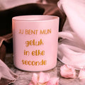 Louelle kaars | Geluk in elke seconde | LouBelle
