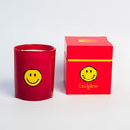 Smiley Kaars - Een Lach Vol Positieve Vibes | LouBelle | Handgemaakte geurkaarsen